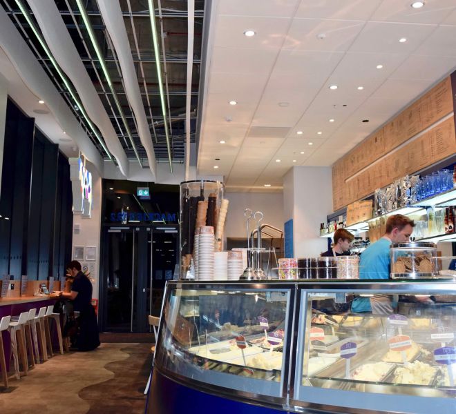 Mackies Ice Cream Fit out of new flagship unit
