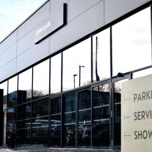 car showroom and workshop refurbishment